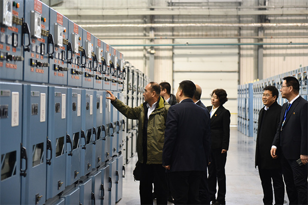 甘肅電氣集團黨委書記、董事長張志明來集團公司走訪調(diào)研